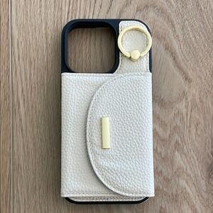 Keallce |Wallet Case for iPhone 15 6.1'', Flip Case with Card Slots, Ring Holder
